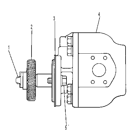 Насос с креплением 5V0397 CAT