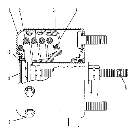 CHAMBER AS-BRAKE 7V0121 CAT