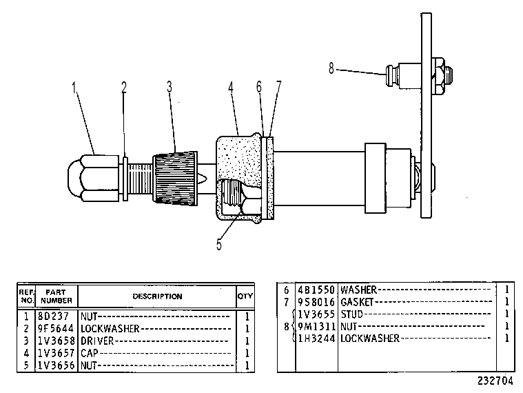LINKAGE GP-WIPER 6G2785 CAT