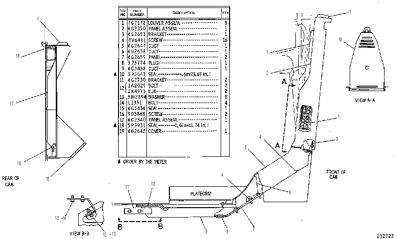 DUCT & CONTROL GP 6G5610 CAT