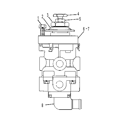 Клапан 6G8425 CAT