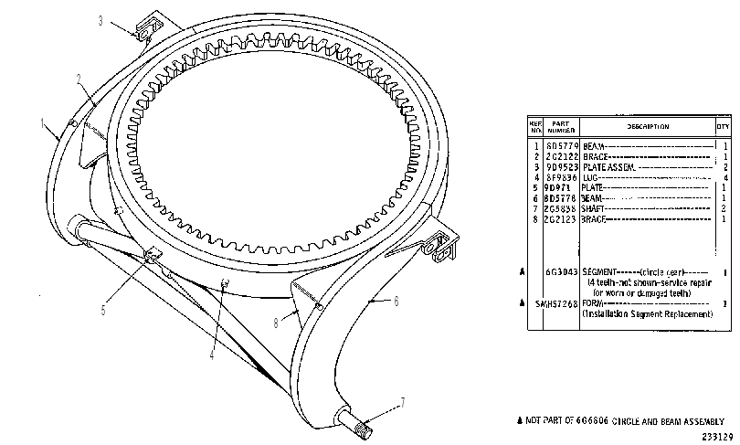CIRCLE & BEAM AS 6G6806 CAT