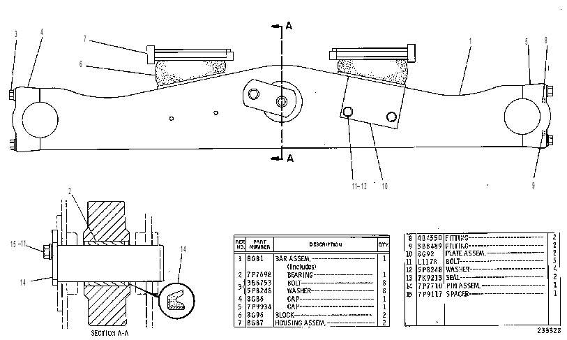 EQUALIZER BAR GP 8G0080 CAT