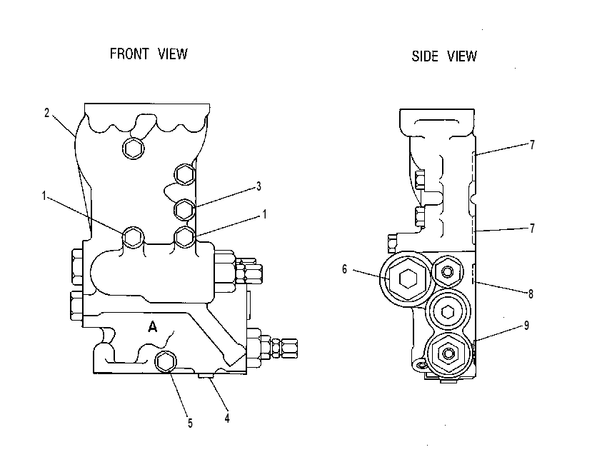 VALVE GP-COMBINER & RELIEF 3G3295 CAT
