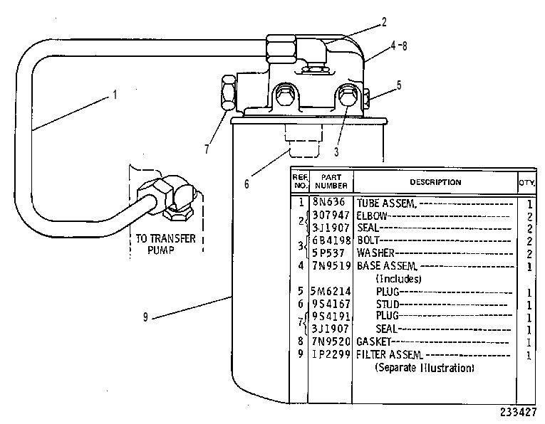 FILTER GP-SECONDARY 8N1294 CAT