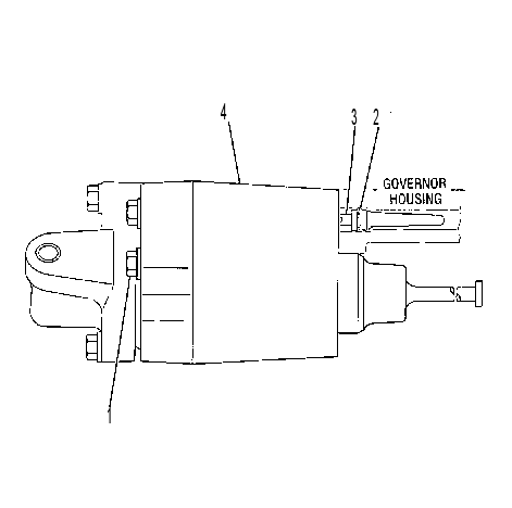 Управление топливоподачей 1W3570 CAT