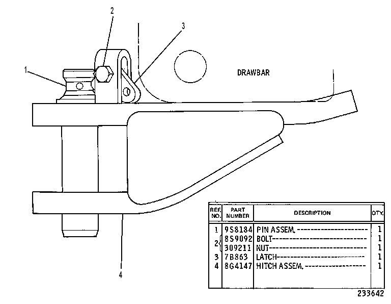 HITCH GP 8G4146 CAT