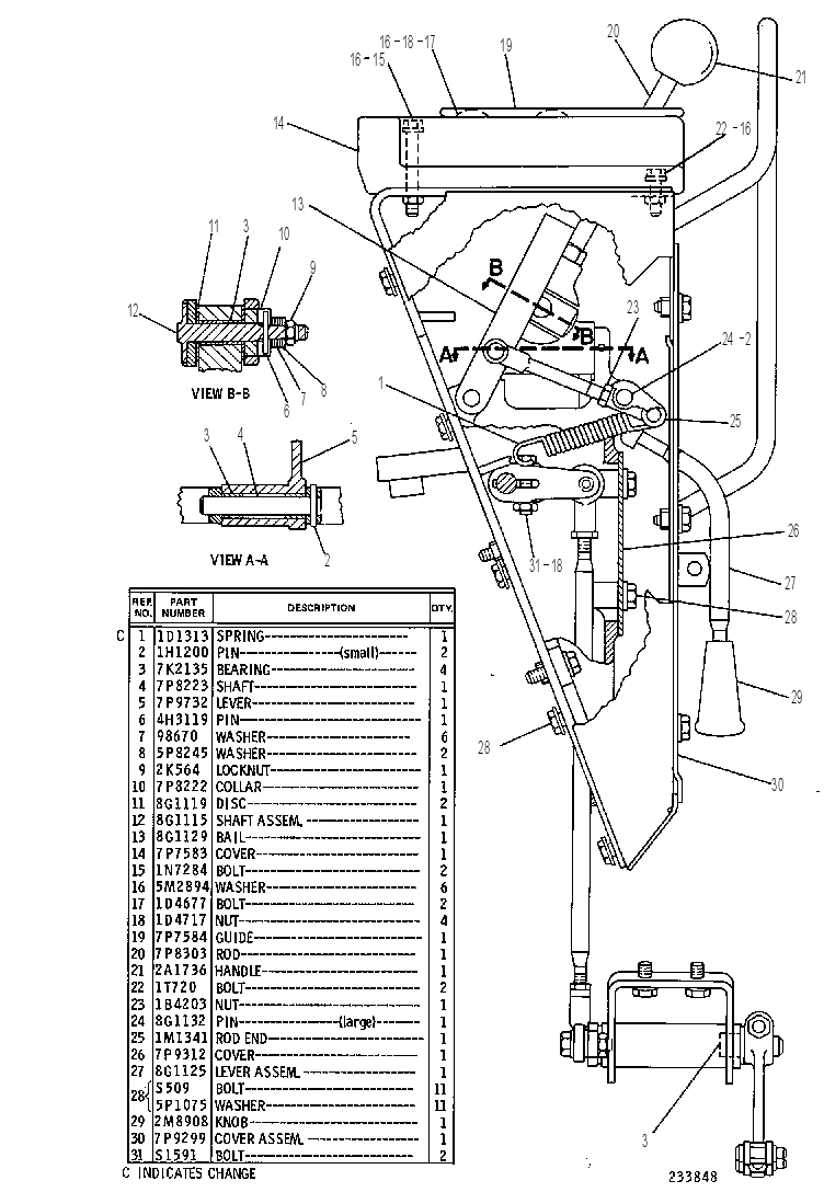 CONTROL GP-SPEED & DIRECTION 8G1015 CAT
