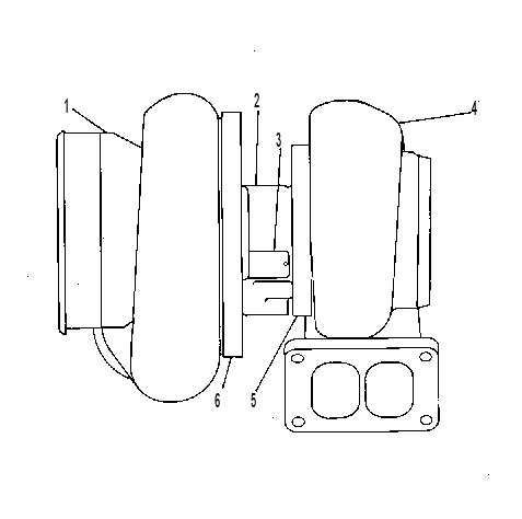 Турбокомпрессор 1W1810 CAT