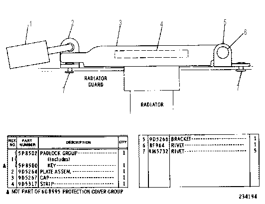 Крышка 6G8995 CAT