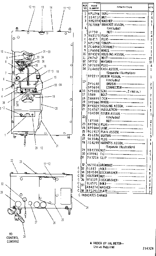 Наддув кабины 7G3481 CAT