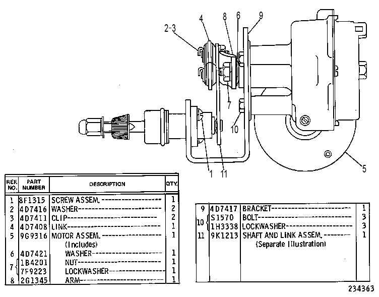 Стеклоочиститель 3T0180 CAT