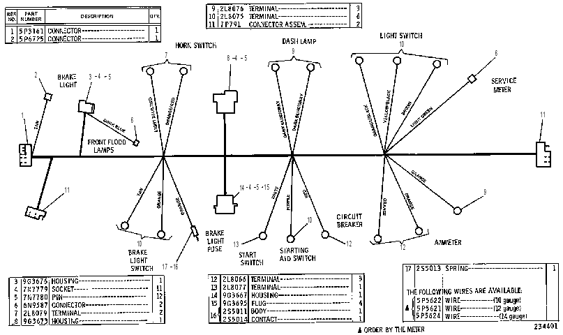 Жгут проводов 5G3359 CAT