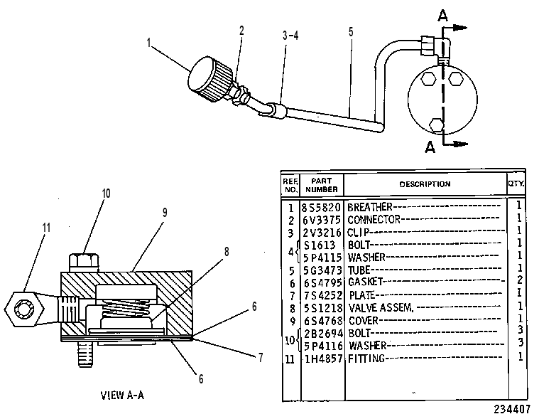 VALVE GP-BREAKER RELIEF 5G3484 CAT
