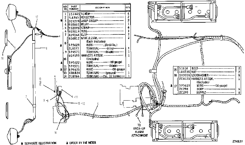 Аккумулятор с проводкой 2C8441 CAT