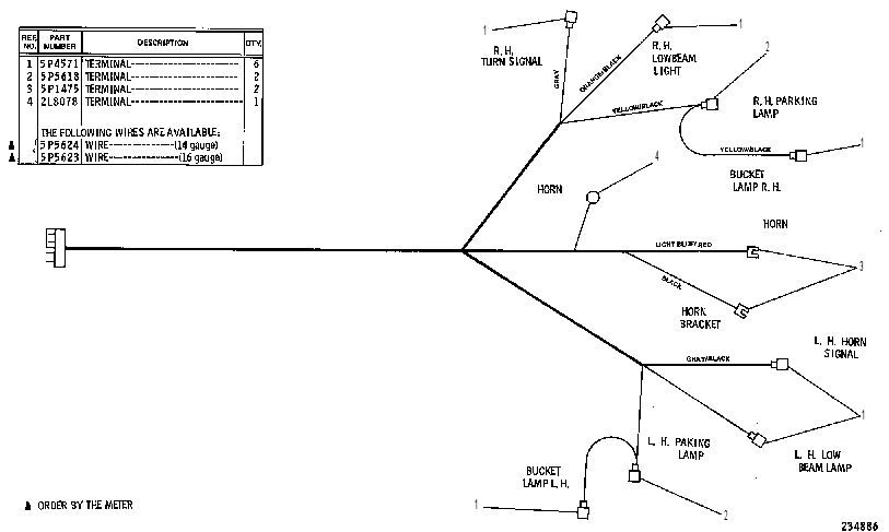 Жгут проводов 5G3360 CAT