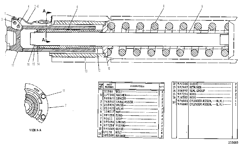 Натяжитель гусеницы с амортизатором 6P7343 CAT