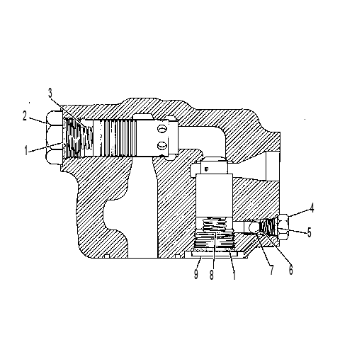 Клапан обратный 4T0367 CAT