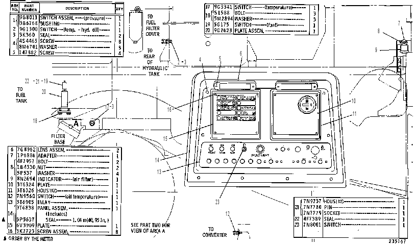 Прибор 7G9705 CAT