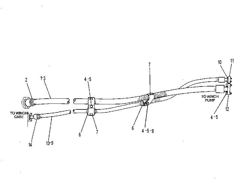 LINES GP-WINCH 6P8840 CAT