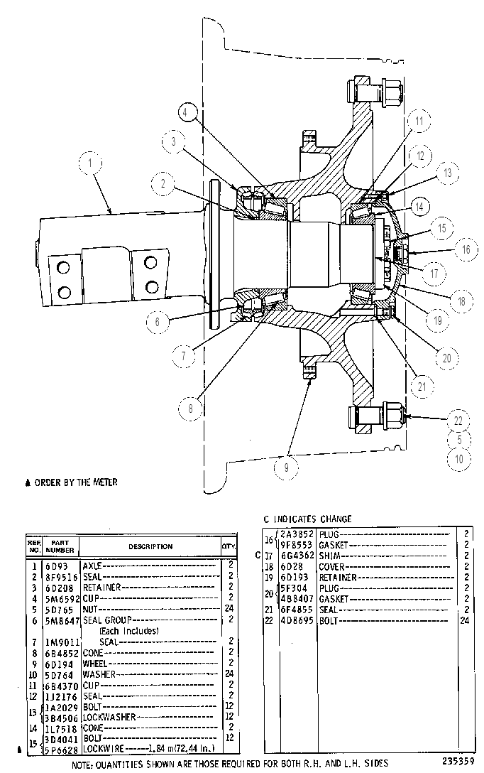 WHEEL GP-FRONT 2G2100 CAT