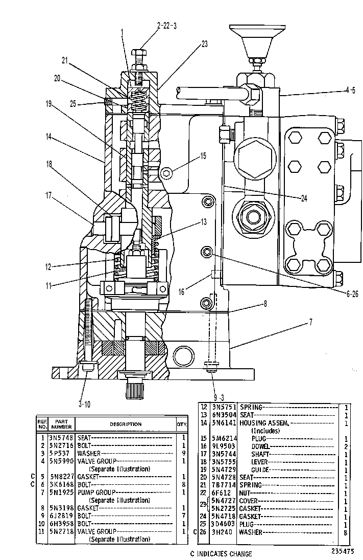 SHUTOFF GP-CONTROL 5N1960 CAT