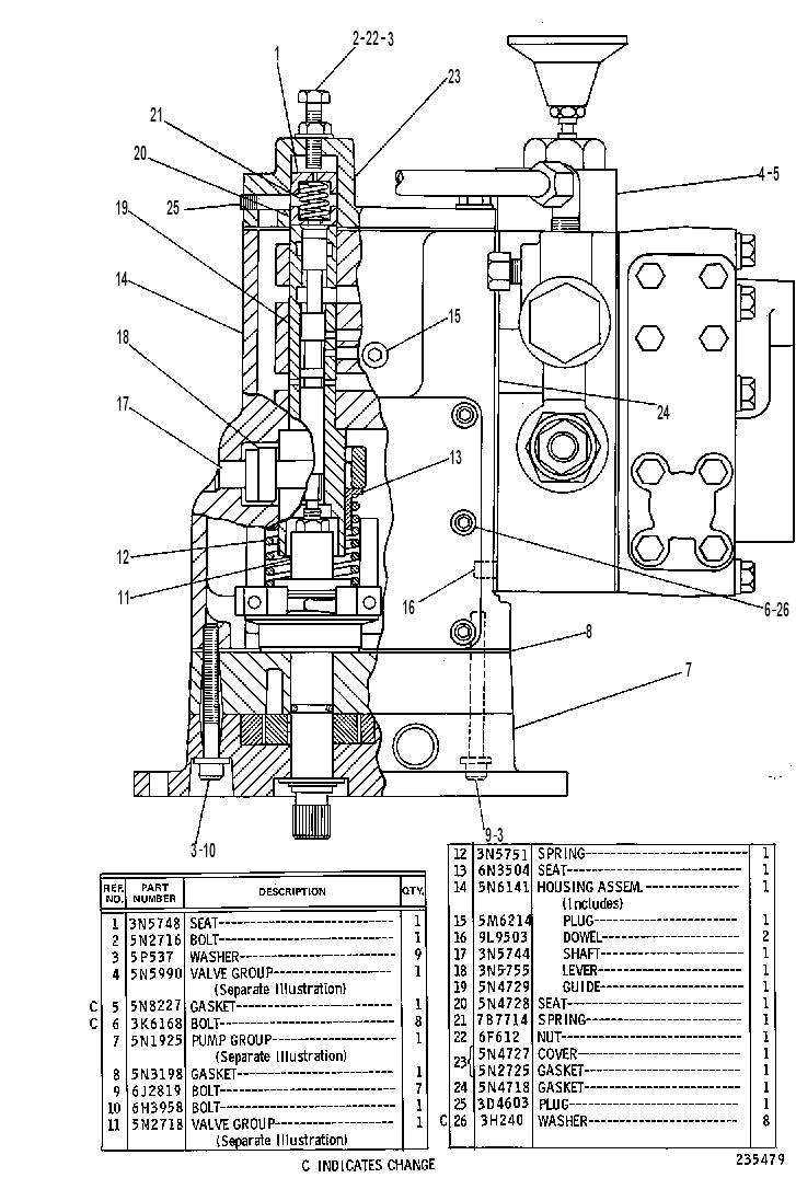 SHUTOFF GP-CONTROL 5N5608 CAT