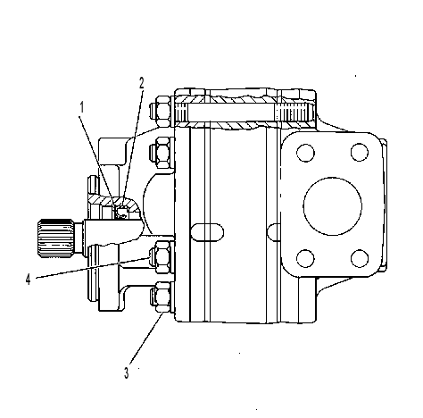Насос шестерённый 3G2185 CAT
