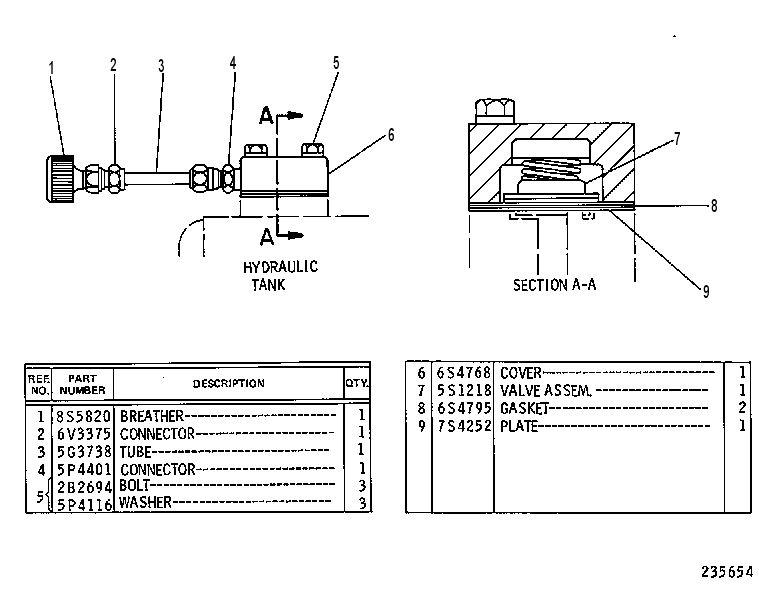 VALVE GP-BREAKER RELIEF 5G4016 CAT