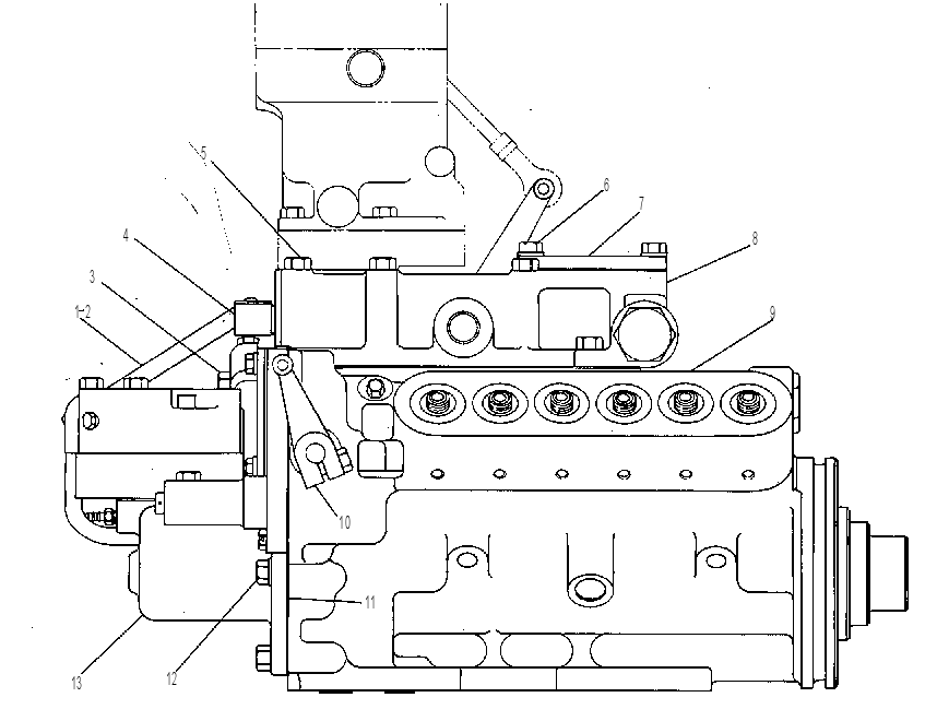 PUMP GP-GOV, FUEL INJ & TFR 1W2193 CAT