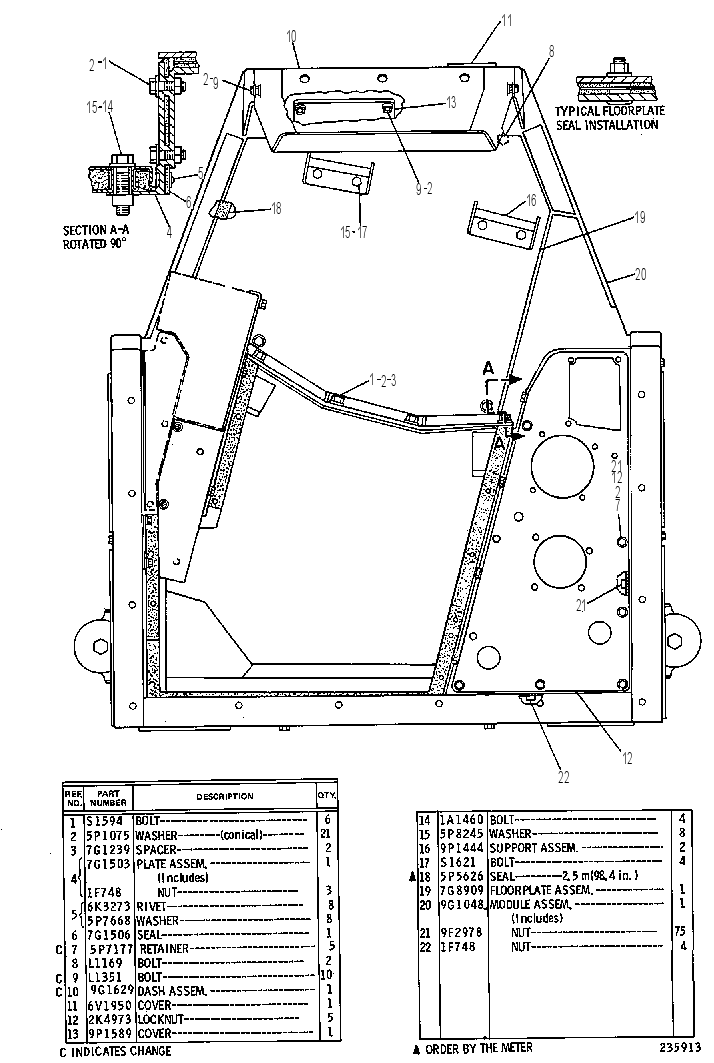 Площадка 9G1327 CAT