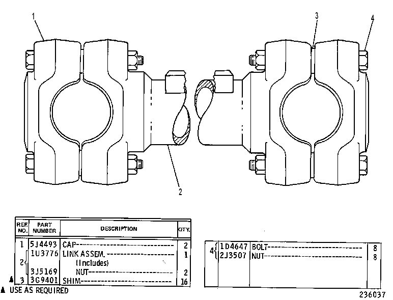 LINK GP-STABILIZER 1U3777 CAT