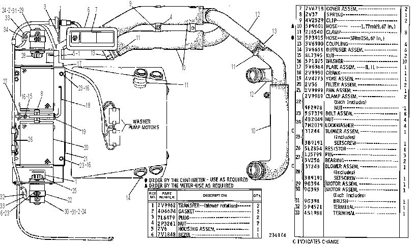 Наддув кабины 5V6793 CAT