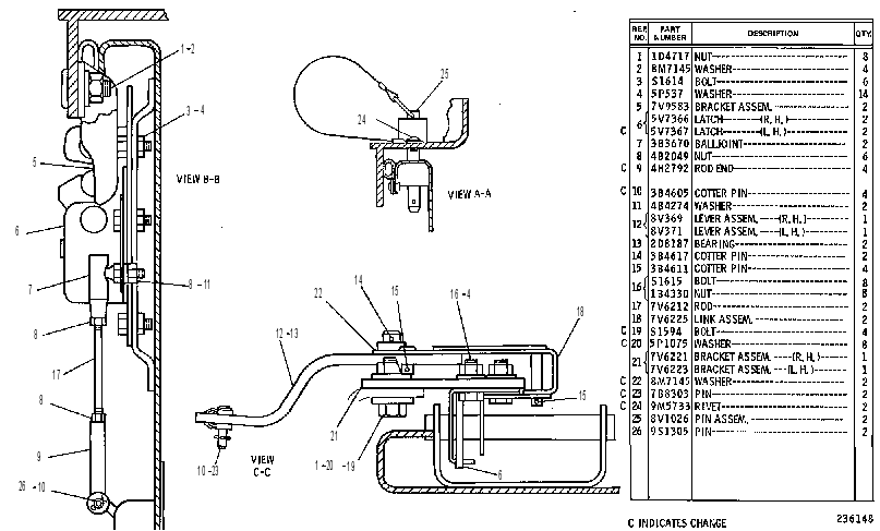 Капот с защитой 7V2788 CAT