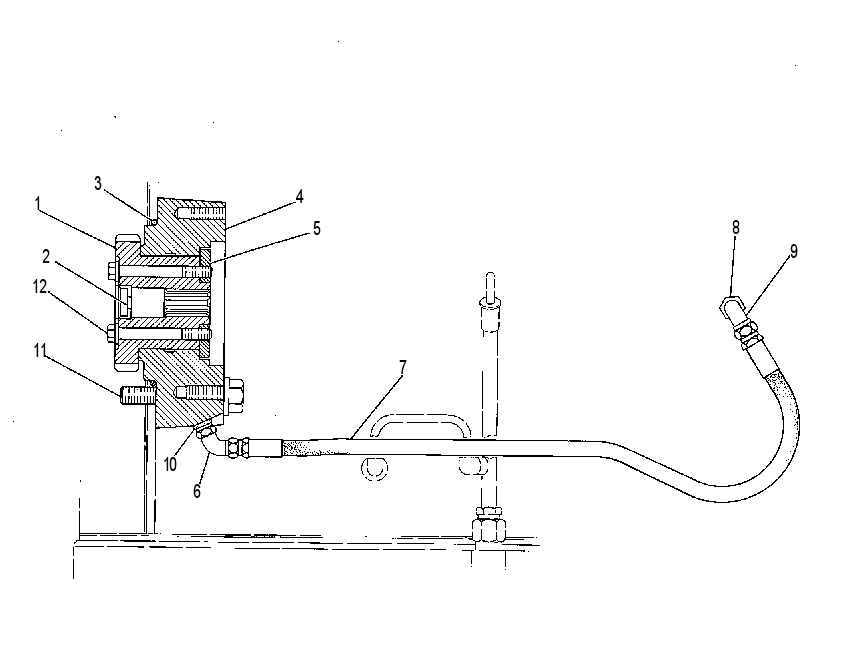 Привод насоса 1W6192 CAT