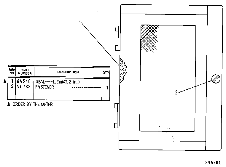 DOOR GP-AIR INLET 5G3240 CAT