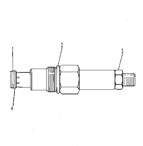 Клапан предохранительный 4T1573 CAT