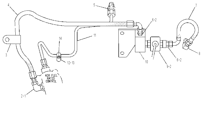 SOLENOID GP-FUEL RATIO CONTROL 2W2054 CAT
