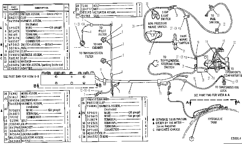 Проводка 5V3995 CAT