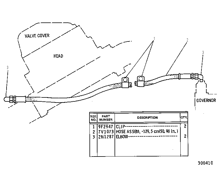 LINES GP-SHUTOFF 5N5735 CAT