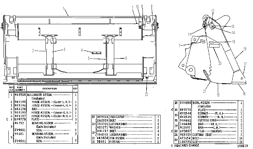 BUCKET GP-MULTI-PURPOSE 5V4654 CAT