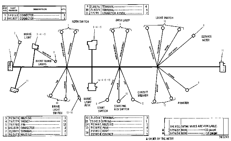 Жгут проводов 5G3934 CAT