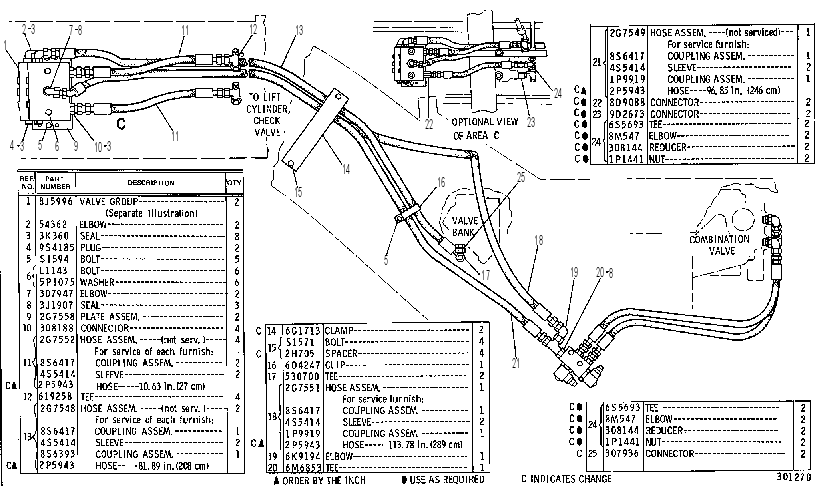 Трубопроводы гидравлические 2G7380 CAT