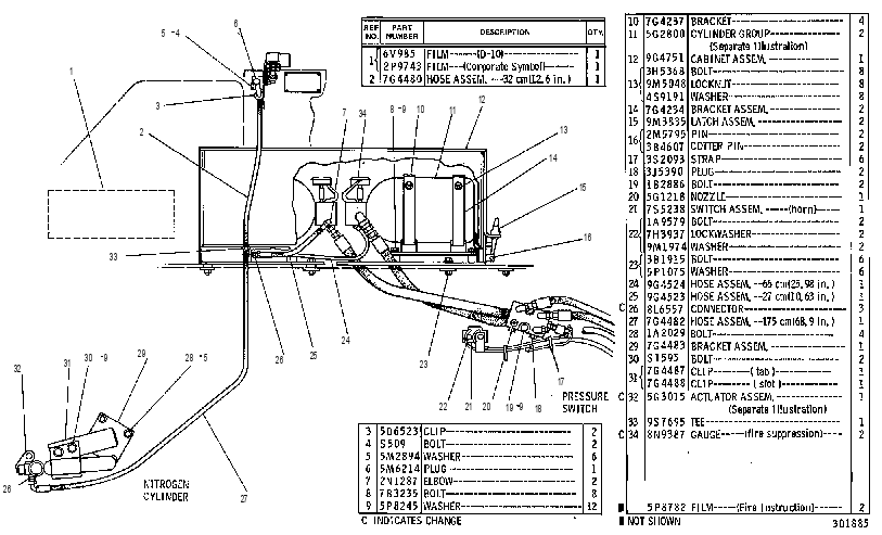 SUPPRESSION AR 9G4753 CAT