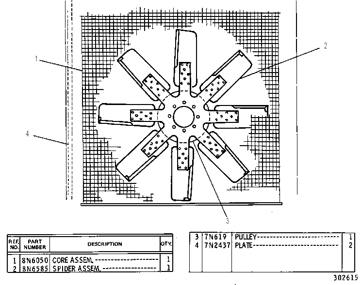 COOLING GP-SUPPLEMENTAL 8N9849 CAT
