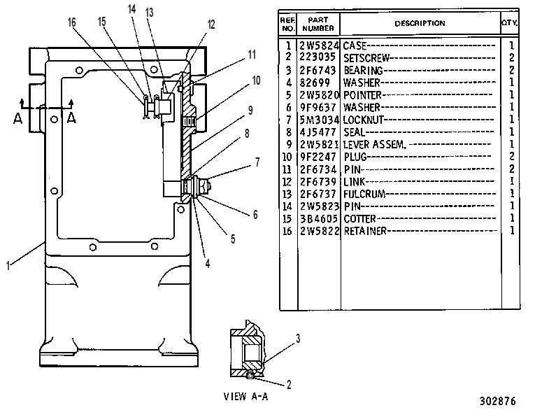 CASE AS 1W7208 CAT