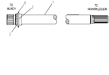 DRIVE GP-WINCH 7G9470 CAT