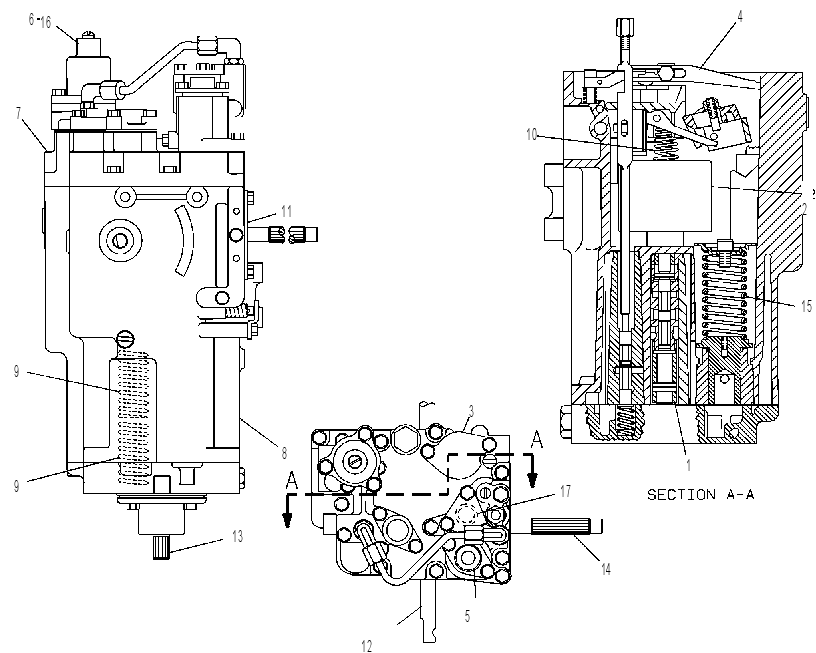 Регулятор оборотов 1W4859 CAT