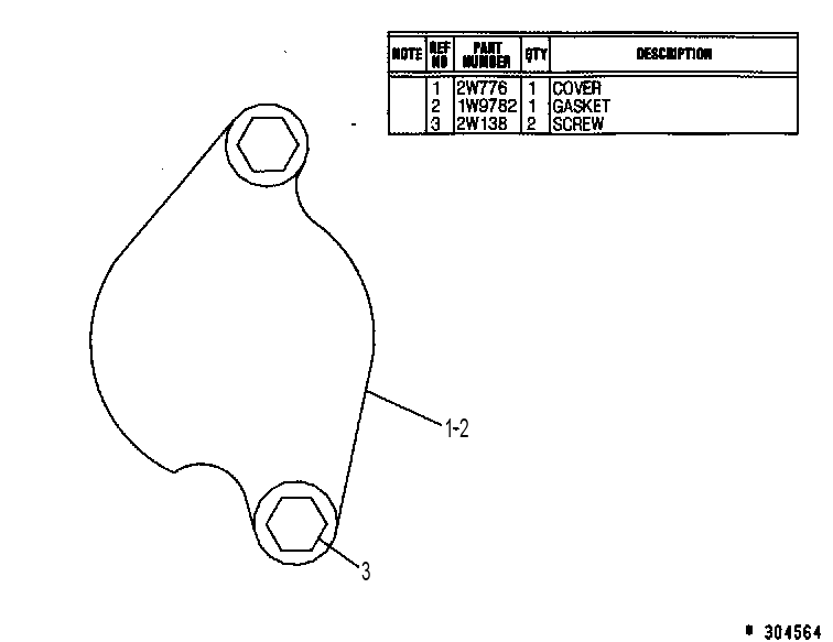 COVER GP-NO SHUTDOWN 2W0232 CAT