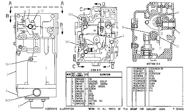 Регулятор оборотов 2W1924 CAT